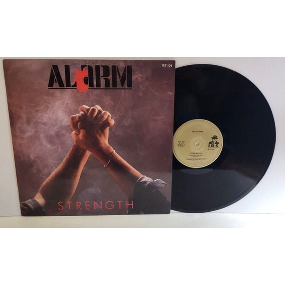 Alarm Strength 12" Vinyl EP Record 1st Pressing New Wave Pop Rock UK 3 Tracks - Picture 1 of 2